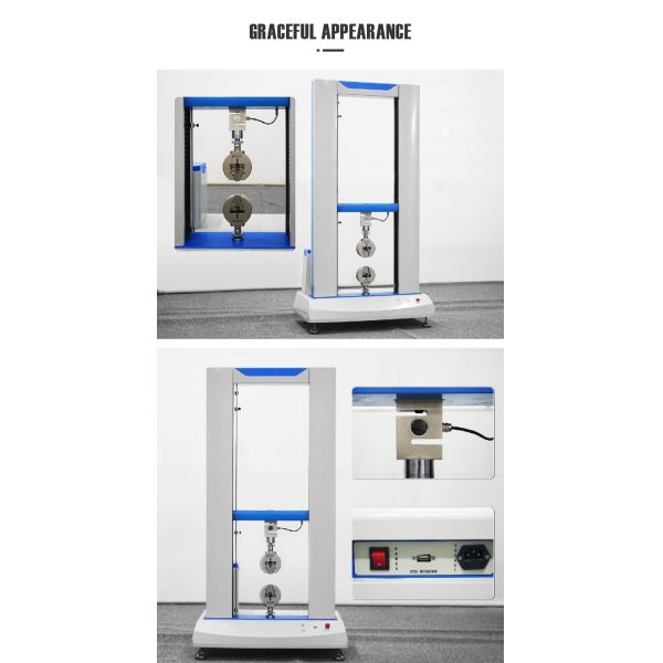 5-2000kg Sensor Digital Display Pulling Force Testing Equipment Pull  Tester Tensile Strength Testing Machine for Plastic Rubber