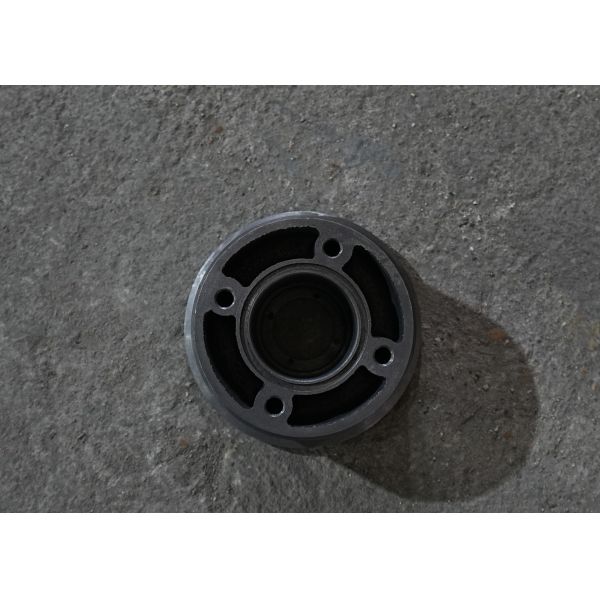 Height-Adjustable Heavy-Duty Steel Caster Wheel for Sweeper Truck Suction Nozzle