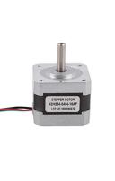 Motores deslizantes lineares híbridos pretos da cor 42mm 1,8 força 10N do torque Max.axial do motor deslizante do Nema 17 do grau grande