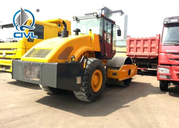 Road Roller Compactor Road Maintenance Machinery With Single Drum 20t Road Construction Equipment