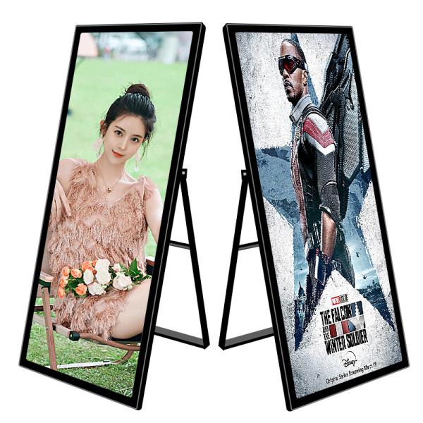 68.2 Inch 4K Full Screen Displaying Android Kiosk Digital Signage