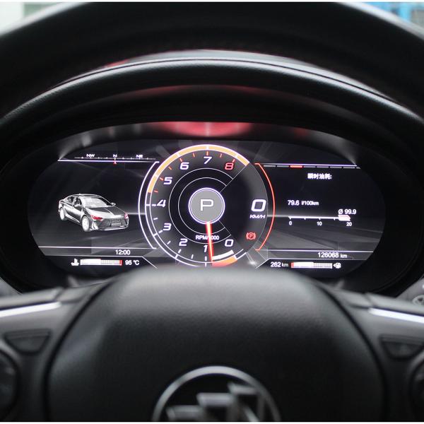 Liquid Crystal Digital Car Instrument Panel Gauges 12.3lnches For Buick Verano 2015 To 2022