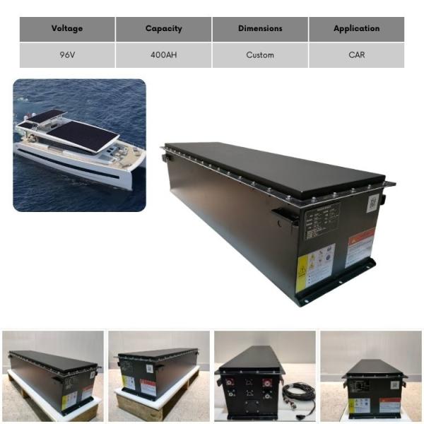 OEM Lithium Deep Cycle Marine Battery 96v400ah High Energy Density