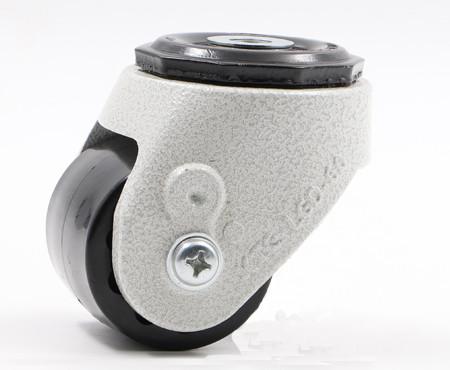 Durable 1190lbs Material Handling Polyurethane Swivel Casters 60mm