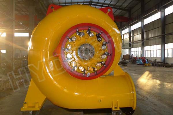 Medium / High Water Head Francis Hydro Turbine / Francis Water Turbine for 10m - 300m head