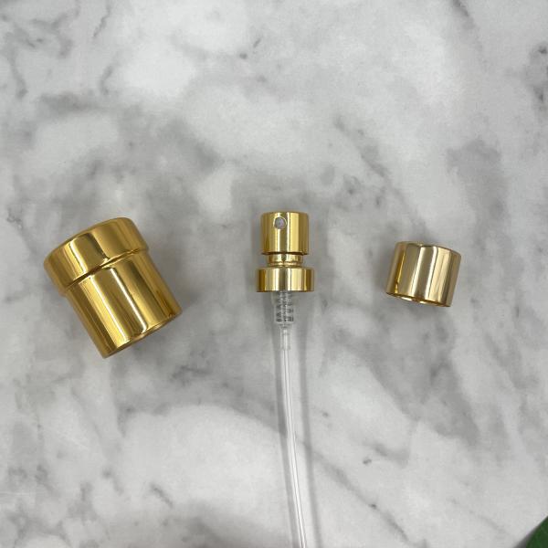 Небольшие 15/400 духов гофрируют насос распыляют 0.09ML SS316 с крышкой золота