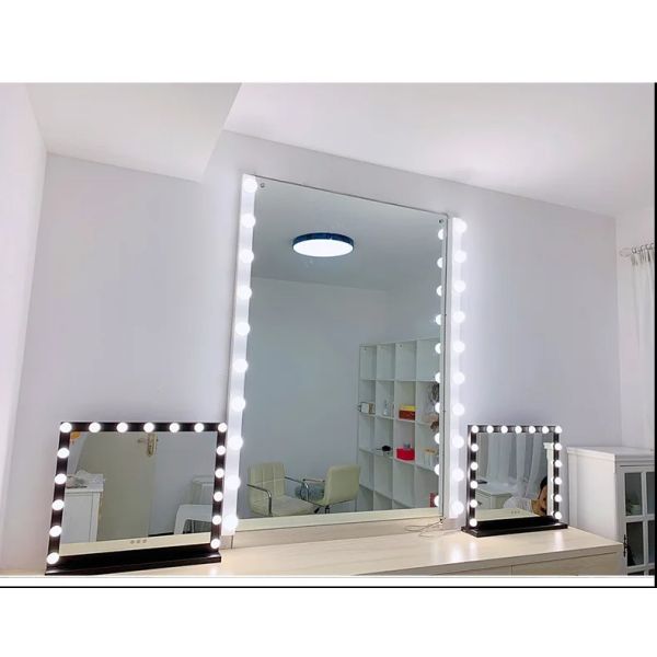 Bathroom Decor Mirror Light Dimming Cabinet Makeup Lights ball Around Mirror Wall Lamps (WH-MR-77)