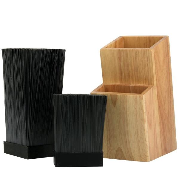 customized bamboo knife block with high quality and wholesale price