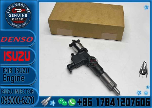Injetor de combustível diesel injetor de carris comuns 095000-6300 095000-6270 1153004361 8-976102544 para KOMATSU
