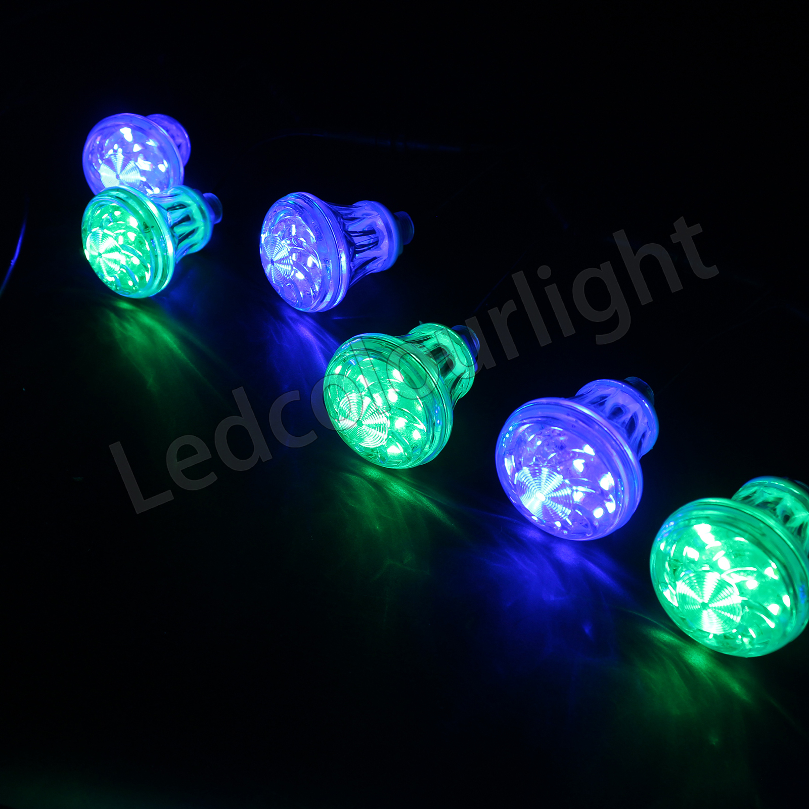 60mm LED Funfair Light DC24V RGB Lighting Pixel Point Light for Amusement Park