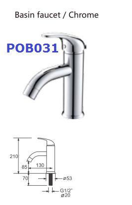 G1/2 Contemporary Plastic Wall Basin Toilet Hand Faucet  Easy Installation With Water Saver Design and Water Filfer