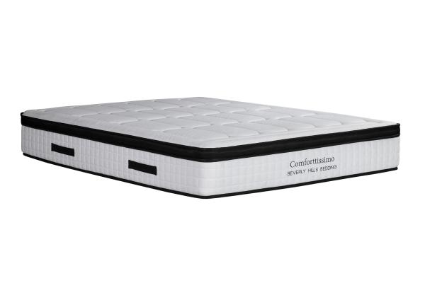 White Color Spring Foam Bed Mattress For Home And Commercial No Reversible