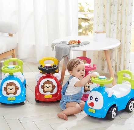 Baby Swing Car Ride On Toy Animals for Kids Battery Powered Outdoor Children Toy Car
