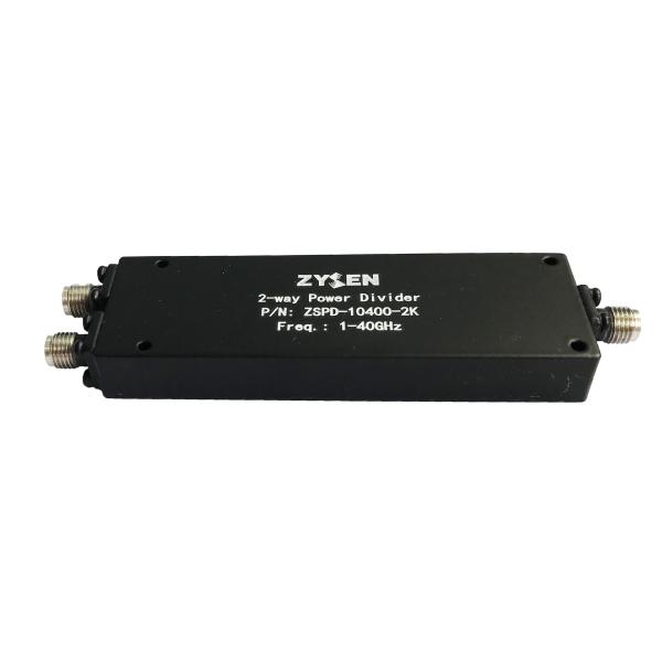 1 to 40GHz Wideband Power Divider Splitter 2 Way 2.92mm Female Connector