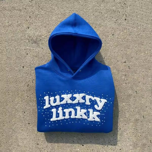 Custom Zip Up Hoodie Puff Print 400gsm Cotton French Terry Heavy Weight Streetwear