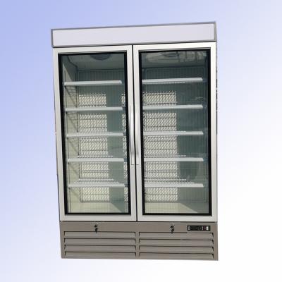 800L Display Volume Commercial Upright Display Freezer Digital Thermostat Air Cooling