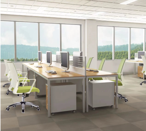 Colores personalizados Silla de oficina de malla ergonómica con respaldo completo ajustable en altura