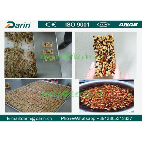 Barra do sésamo do produto comestível do DRC-75 SUS304 de DARIN/máquina de corte doces do amendoim
