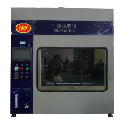 Verificador automatizado da inflamabilidade do equipamento de teste IEC60695-11-5 do IEC da chama da agulha