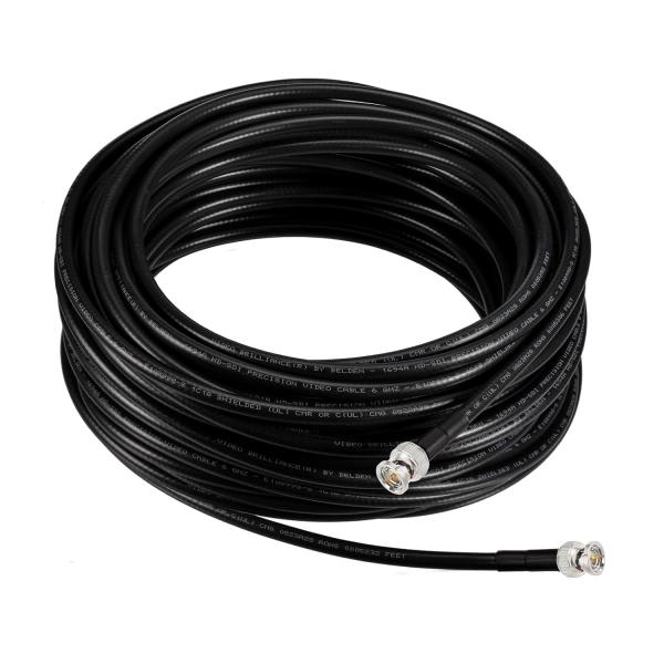 Cabo coaxial masculino video da câmera RG179 RF do cinema do cabo de extensão BMCC do cabo BNC de HD SDI Blackmagic