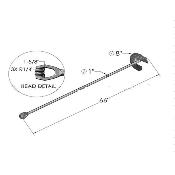 Покрытый порошок гальванизировал анкеры земли/материал анкера К235 винта земли