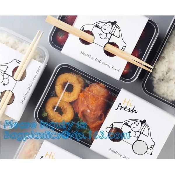 коробок пищевого контейнера клетки пластмассы 2 Индонезии коробки для завтрака 400мл коробка для завтрака Микроваре здоровых японская с палочками пакует