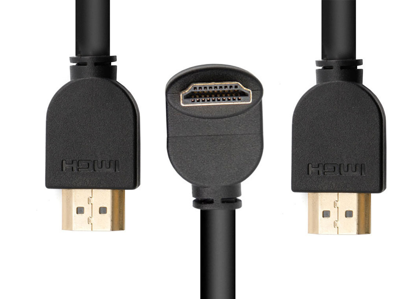 сборки кабеля 1500mm прямоугольные HDMI Overmolded