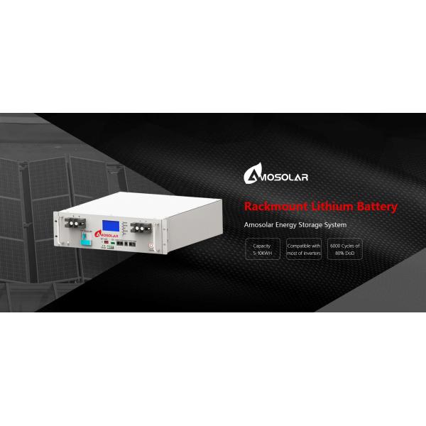 Long-lasting Lifepo4 48v 100ah 200ah batería de iones de litio para sistemas de almacenamiento de energía solar