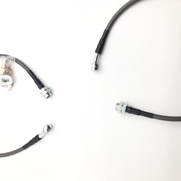 высокая температура тормозного рукава 650mm коррозионностойкая стальная заплетенная устойчивая