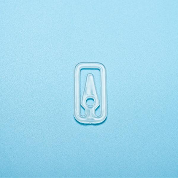 Clear Small Square Plastic Cloth Shirt Clips