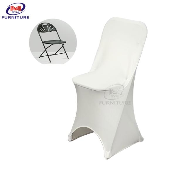 Stretch White Spandex Chair Sashes For Hotel Restaurant Wedding Banquet Party