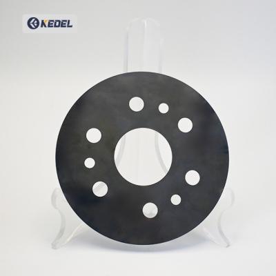 Circular Knife Cemented Tungsten Carbide Blade Nine Hole Die-Cutting Round Blade for Die-Cutting Machines