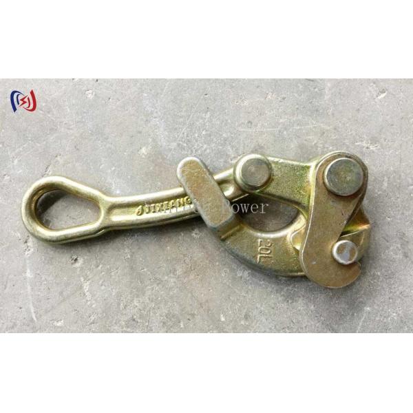 Single Cam Wire Pulling Clamp Come Along Clamp For GJ25-GJ120 Steel Strand
