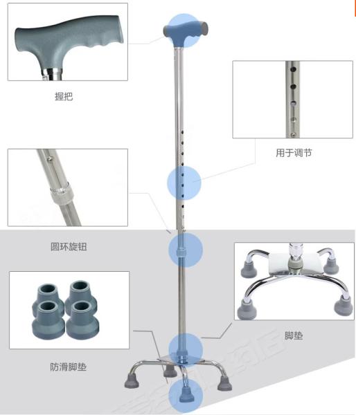 Walking Aid Crutches for Elderly