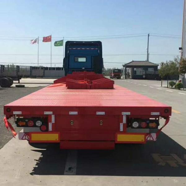 30-60 Tons Loading Capacity Flatbed Semi Trailer For Versatile Transportation Needs