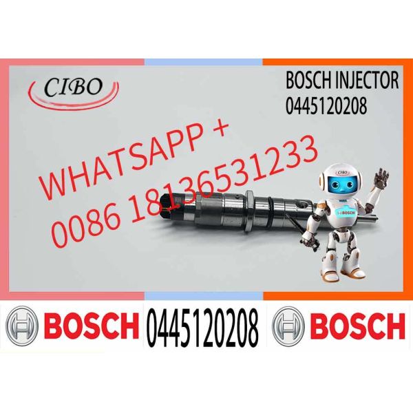 New Diesel Engine Parts 100% Professional Tested Common Rail Injector for B-OSCH 0445120208