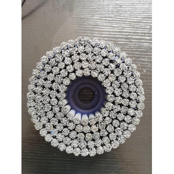 Дисковая щетка Абразивная проволока плоскость Промышленная литьевая щетка Слипы CNC машинного инструмента щетка