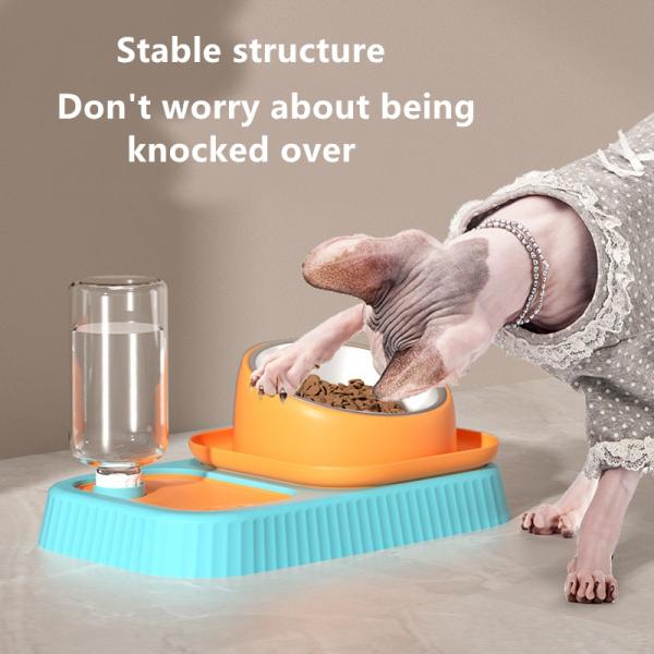 Шар автомата питания любимца двойной с поднимаясь распределителем 1.8kg воды