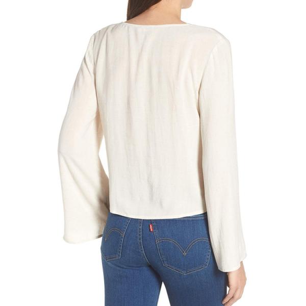 Latest Ladies New Fashion Summer Casual Long Sleeve Blouse for Women