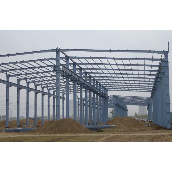 Steel Structure Warehouse Durable Prefabricated Metal Building Offering Quick Installation and Protection for Stored Goods