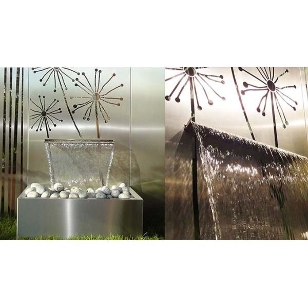 Large Metal Rain Curtain 304 Stainless Steel Water Feature Garden Ornaments
