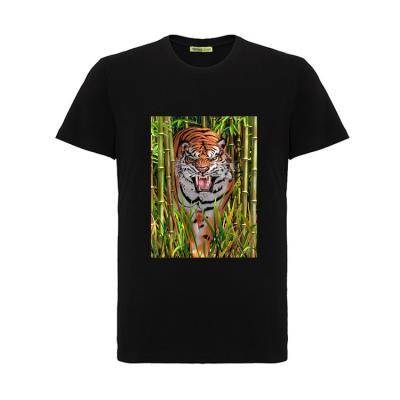 Soft Material 3D Lenticular Printing Service 100% Cotton T - Shirt With Stunning 3D Effect Artowrk