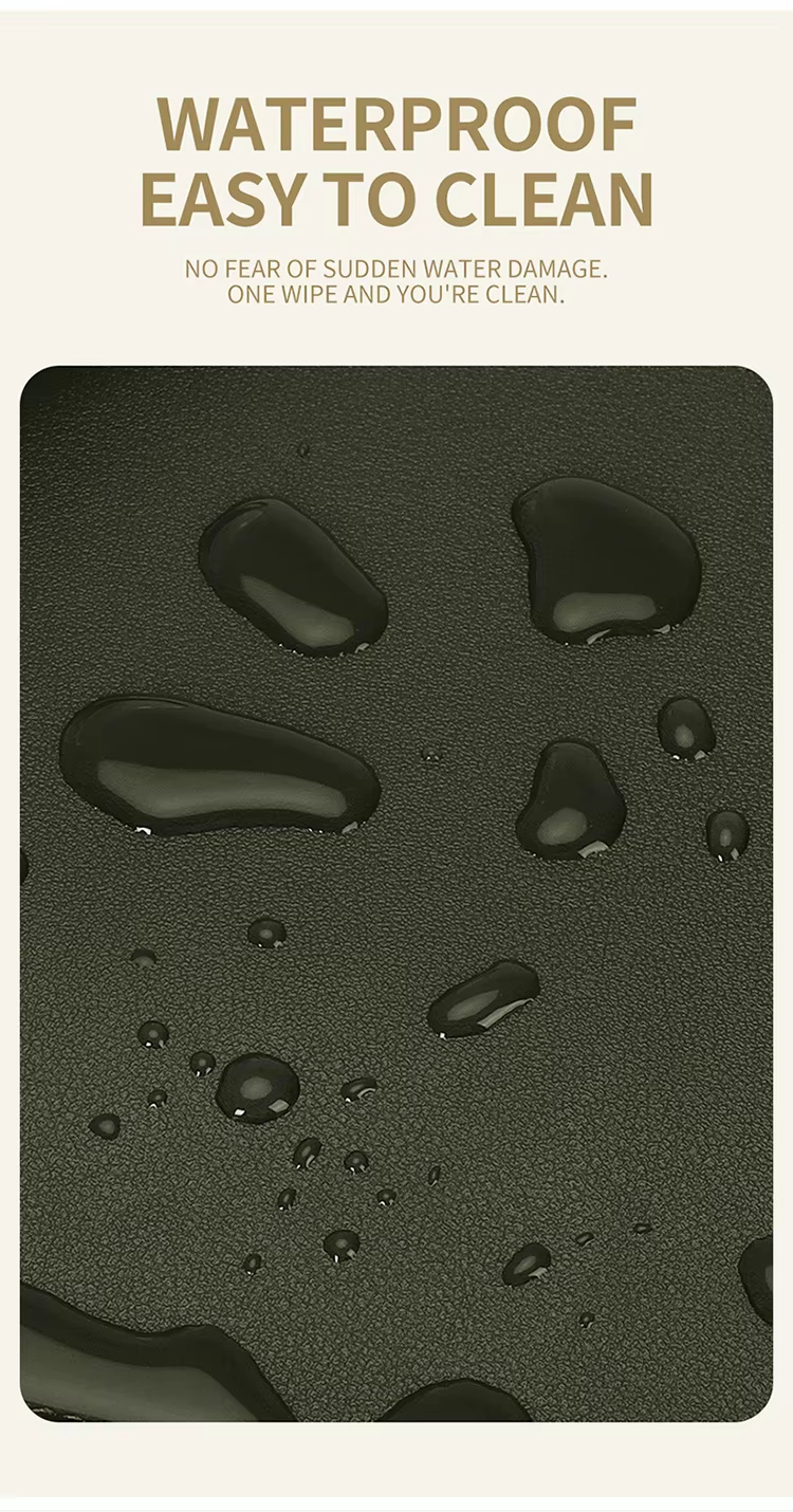 For Laudtec 13 Inch Laptop Sleeve Lightweight PU Leather Carrying Bag with Multiple Functions & Mouse Pad Custom Logo DNB57 Wholesale OEM/ODM/Private Label