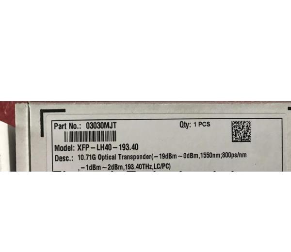 Original SFP Huawei XFP-LH40-193.40 192.2 03030MJT HUAWEI OTN 10G
