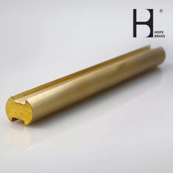 Anodizing Surface Golden C3604 Brass Cylinder Lock Anti Rust