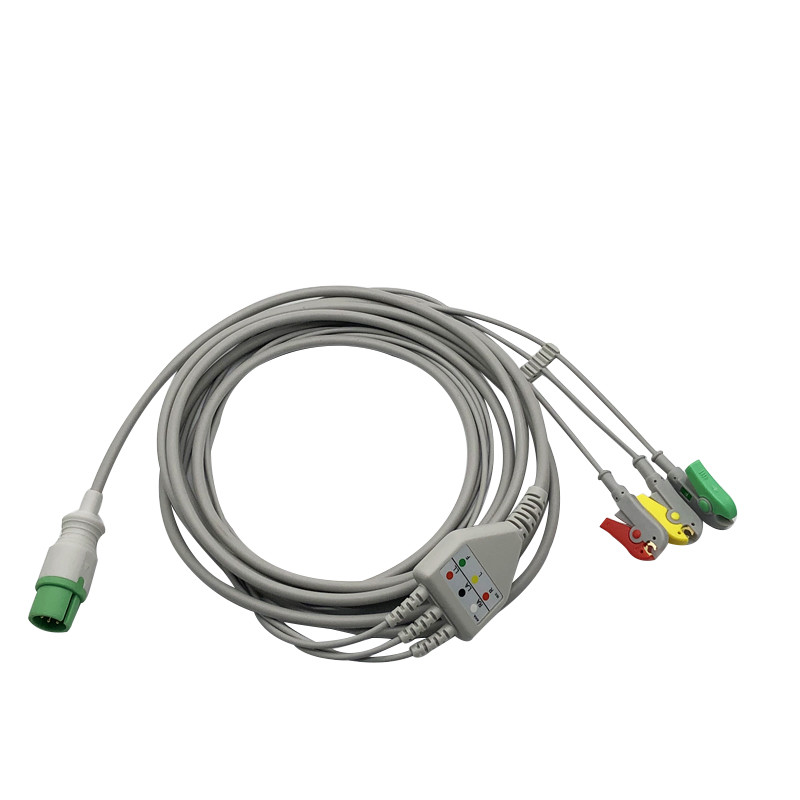 MEK направляет соединяет 3/5 контактных разъемов хомута для кабелей IEC/AHA 6 Ecg руководств,