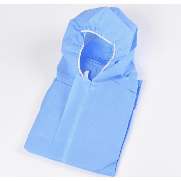 White List Factory Wholesale Price Affordable Industrial Use Clothing Chemical Coverall with Zipper and Custom Service