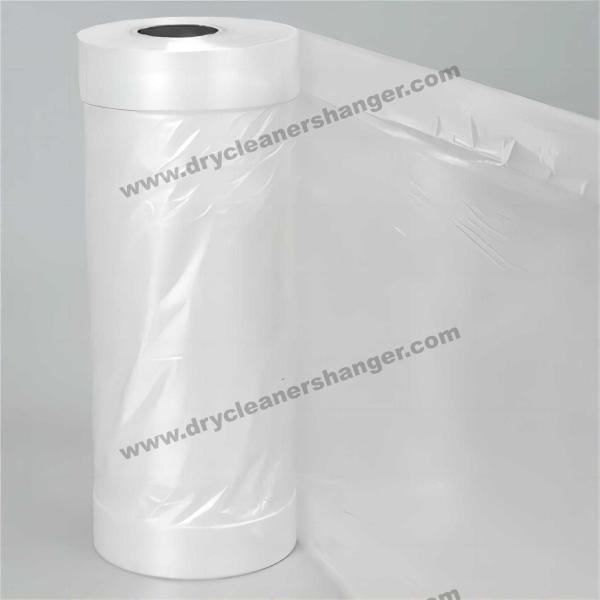Customized Gauge Dry Cleaning Poly Bags Tubular Film NOT PRINTED