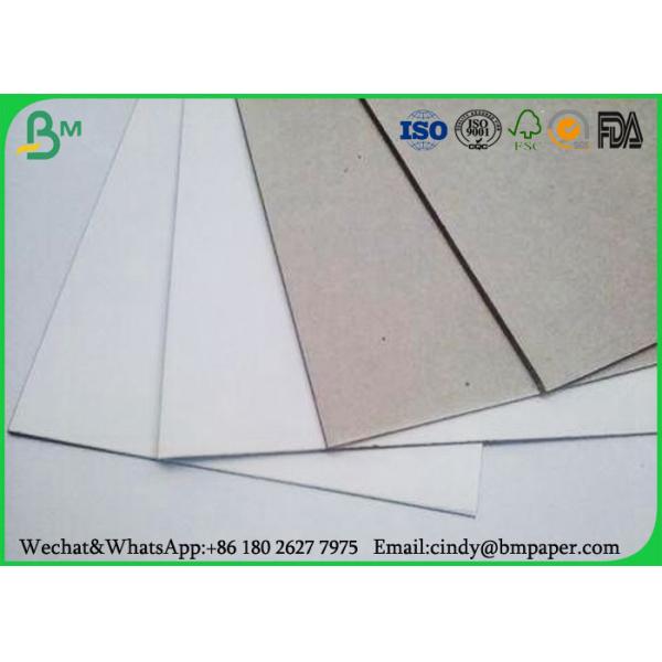 Покройте пакуя белую покрытую двухшпиндельную заднюю часть 230г 250г серого цвета доски для подарочной коробки