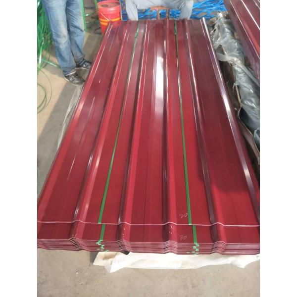 Galvanized Sheet Metal Roofing PPGI Corrugated Sheet T-shape with Color Painted and Welding Processing